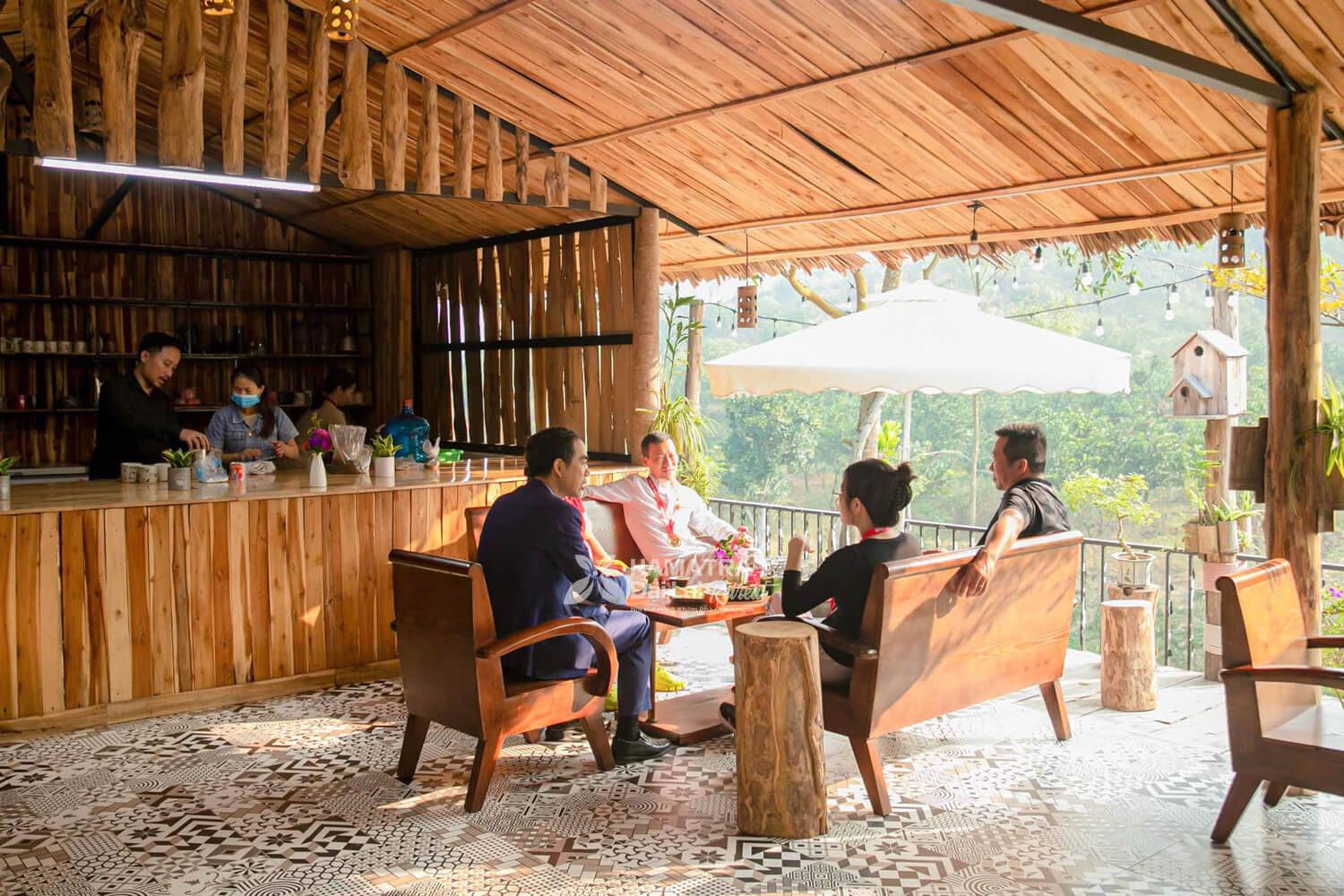 Hamatra Đại Lải Retreat - Khu Cafe Chill View Đẹp Thư Giãn